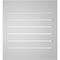 Ekena Millwork Vertical Surface Mount PVC Gable Vent: Functional, w/ 2"W x 1-1/2"P Brickmould Frame, 22"W x 24"H GVPVE22X2402SF - alternate 5
